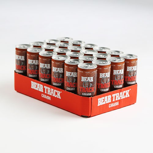 Energy Drink 24 boîtes par 250ml – Bear Track Canada – Made in Germany